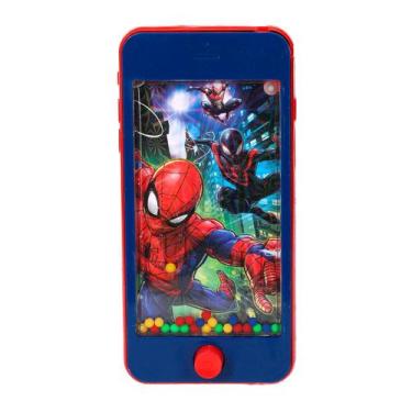 Imagem de Brinquedo Aquaplay Jogo Aquático Argolas Homem Aranha 14x7cm - Etitoys
