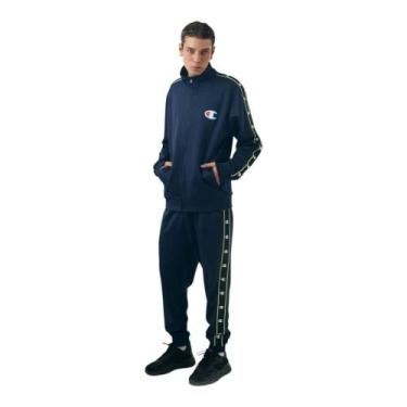Imagem de Conjunto Agasalho Champion Active Masculino Marinho, XG, Gulf blue