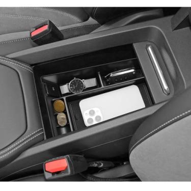 Imagem de Organizador de console central de carro LUWU 2024 Mustang Mach E