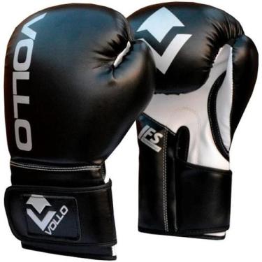 Imagem de Luva De Boxe Muay Thai Training 12OZ Vollo, Preto