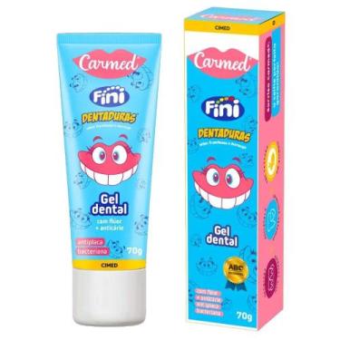 Imagem de Gel Dental Carmed Fini Dentaduras 70g