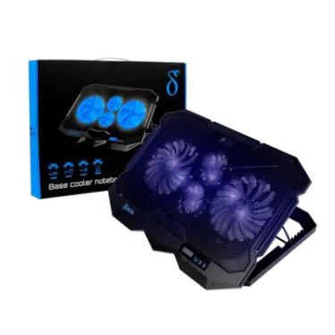 Imagem de Cooler Notebook Macbook Gamer Ergonomico 4 Fans Silencioso