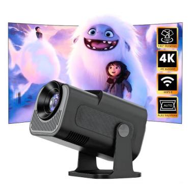 Imagem de Projetor HY320 Mini Ultra HD 4500Lumens BT Wifi 5G Preto - Minimen