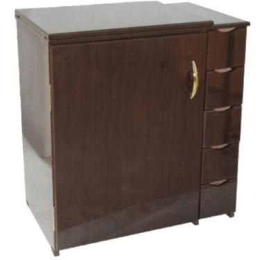 Imagem de Gabinete 5gaveta para Singer Facilita Pro4432 4411 - Megamak, CAFE