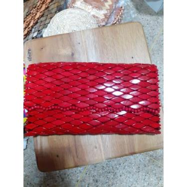 Imagem de Bolsa de mão em madeira artesanal - Meire artes 