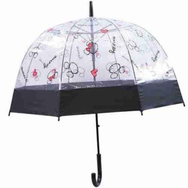 Imagem de Guarda Chuva Preta Mickey Minnie - Disney