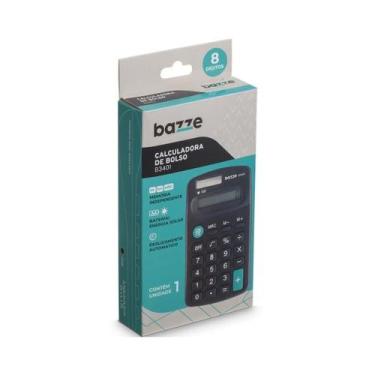 Imagem de Calculadora de Bolso B3401 - 8 Dígitos - Bazze