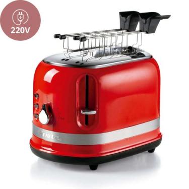 Imagem de Torradeira Elétrica Moderna Vermelho 220V - Ariete, 220V