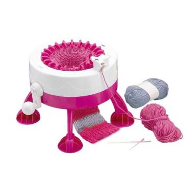Imagem de Máquina De Tricô Infantil Criativa Dm Toys Com Acessórios