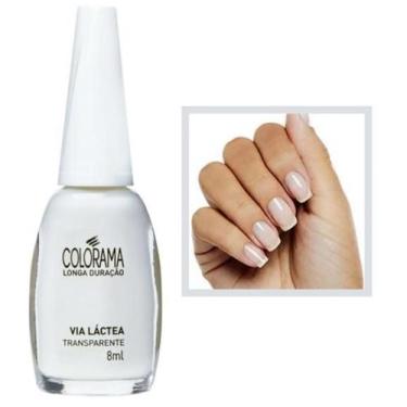 Imagem de Esmaltes Colorama Naturais Branco 8ml, VIA LACTEA