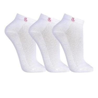 Imagem de Kit Meia Lupo Sport Cano Curto, Branco, 37/40