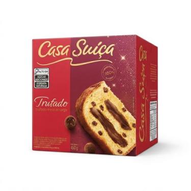 Imagem de Panetone Trufado (Chocolate meio amargo) - Casa Suíça - Casa Sua