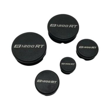 Imagem de Conjunto De 5 Tampas Decorativas Para Furos Do Quadro BMW R1200 RT R12