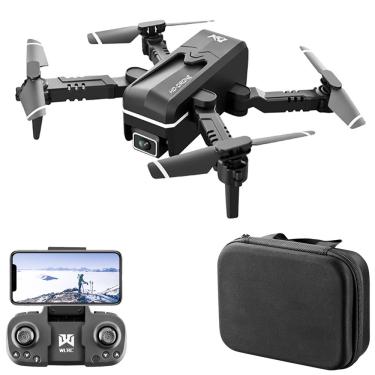 Imagem de Drone KK1 rc com Câmera 4K Wifi fpv Drone Mini Brinquedo Quadcóptero Dobrável para Crianças com Controle do Sensor de Gravidade Modo sem Cabeça Gesto Foto Vídeo