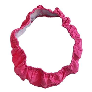 Imagem de Capa de de trampolim almofada de espuma dobrável de 36-40 polegadas para exercício de proteção de borda de jardim, VERMELHO, 40 polegadas