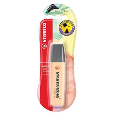 Imagem de Marca Texto – STABILO BOSS ORIGINAL Pastel – Pacote com 1 unidade – Laranja Palha