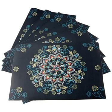 Imagem de Jogo Americano Hiro 6 Peças 30x40 Base Emborrachada