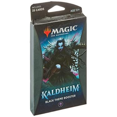 Imagem de Magic The Gathering: Kaldheim| 35 cards, all based on a theme | Theme Booster Preto Unitário - Inglês