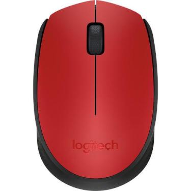 Imagem de Mouse Logitech Wireless M170 Vermelho 25567
