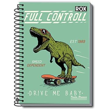 Imagem de Kit de Cadernos, Pauta Branca, Universitário, 10 Matérias, Capa Dura, Rox, 200 Folhas, Pacote com 3