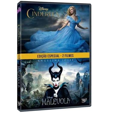 Imagem de DVD Duplo - Cinderela + Malévola - Edição Especial