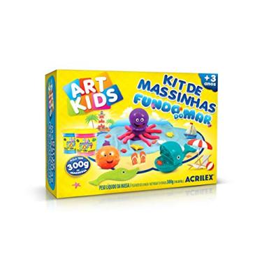 Imagem de KIT DE MASSINHAS FUNDO DO MAR 300G