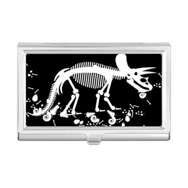 Imagem de Porta-cartões de visita em miniatura Dinosaur Bone Bones