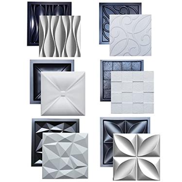 Imagem de Moldes Formas Pra Gesso 3D e Cimento ABS pra Revestimento de Parede FDG Painel Decorativo