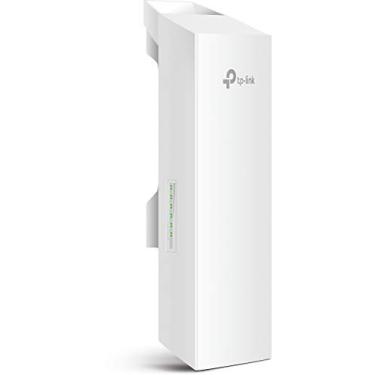 Imagem de TP-Link CPE externo de longo alcance 2,4 GHz N300 para transmissão PtP e PtMP | Ponte sem fio ponto a ponto | 9dBi, 5 km+ | Alimentado por PoE passivo com injetor PoE