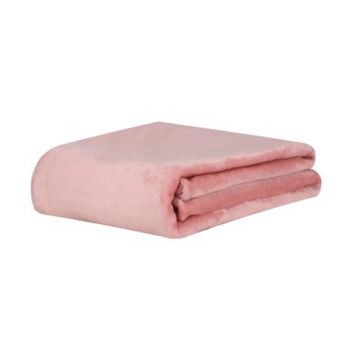 Imagem de Cobertor Solteiro Super Soft Sultan 300g 160x220m Rosa