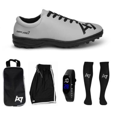 Imagem de Chuteira-Society + Porta Chuteira + Short + Digital Finin + Meião-Masculino