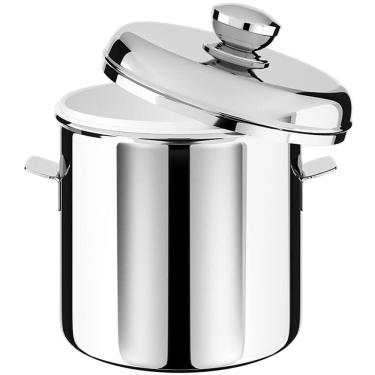 Imagem de Balde Térmico para Gelo Com Tampa Brinox 1,5 Litros Inox