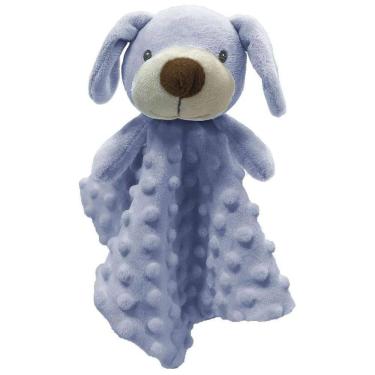 Imagem de Naninha Cachorro Azul Minha Primeira Naninha - Laço Bebê