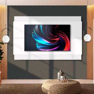 Imagem de Painel Com Led Para Tv Até 60 Polegadas Branco Sophi 2.2 Shop Jm