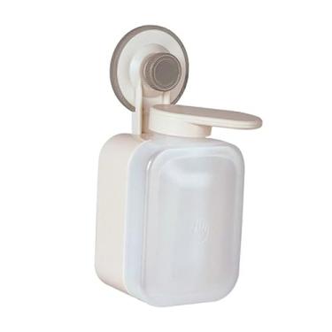 Imagem de IMIKEYA dispenser shampoo Saboneteira líquida Dispensador de sabonete para banheiro dispensador de sabão montado na parede bomba de sabonete liquido manual lavagem do corpo