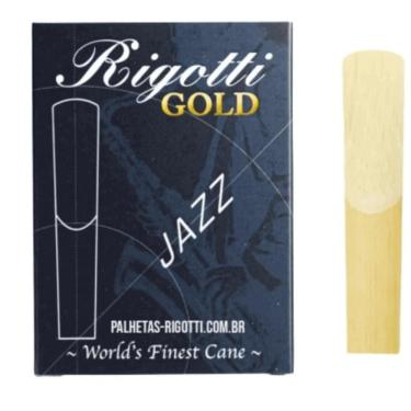Imagem de Palheta Rigotti Jazz  Sax Baritono 1,5 ao 2,5 (unitário)