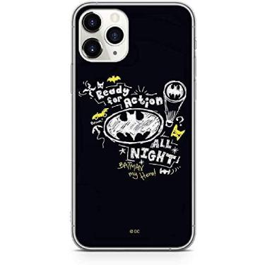 Imagem de Capa de TPU original DC Batman para iPhone 11 Pro, capa de silicone líquido, flexível e fina, protetora para tela, à prova de choque e antiarranhões