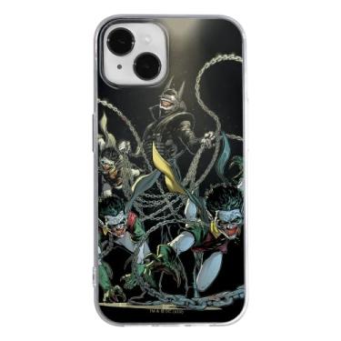 Imagem de ERT GROUP Capa de celular para Apple iPhone 14 Plus, padrão DC original e oficialmente licenciado, Batman Who Laughs 004 perfeitamente ajustada à forma do celular, capa de TPU