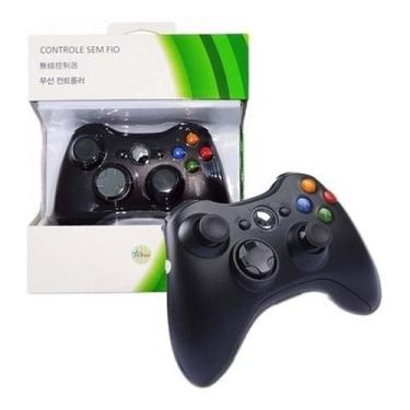 Imagem de Manete Conexão Sem Fio Compatível Com Console Xbox 360 Slim Fat Contro