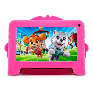 Imagem de Tablet Multi Patrulha Canina Skye Nb404 Android 4gb Ram Wifi Tablet, patrulha canina, Multilaser, tablet infantil