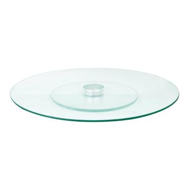 Imagem de Prato Giratório 360° De Vidro 30Cm Para Bolos