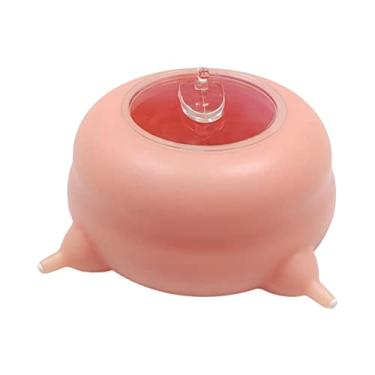 Imagem de Generic Alimentador de cachorro portátil para alimentação de para animais de estimação 3 para cães filhotes de cachorros silicone estação de