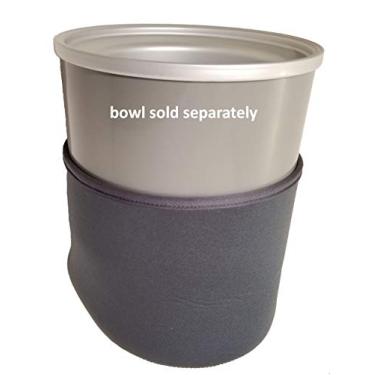 Imagem de Capa para tigela de sorvete - compatível com os modelos Cuisinart ICE-30BC e ICE-70 Bowls - Isolador de temperatura, anticondensação, antiarranhões para freezer tigela de 2 litros - ICMBC-1000
