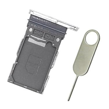 Imagem de PHONSUN Bandeja de substituição para cartão SIM único para Samsung Galaxy S22 S901U S901U1 / S22 Plus S906U S906U1 (Phantom White)