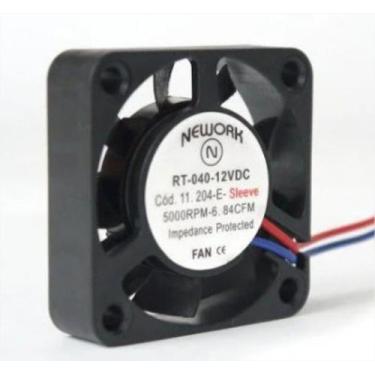 Imagem de Cooler Nework 12V RT-080 14.204E 80X80X25mm BUCHA Amp.: 0,18 RPM: 3000