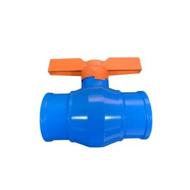 Imagem de Registro Monobloco P/ Irrigação PVC Soldável 100mm Unifortte 