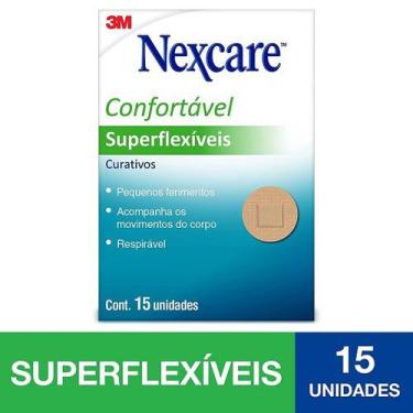 Imagem de Curativos Nexcare 3M Superflexiveis Redondos 15 Unidades