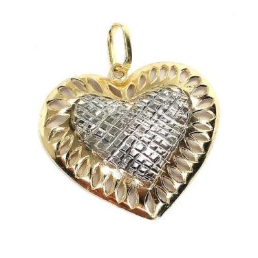 Imagem de Pingente de ouro 18k Coração - Elegancy Joias