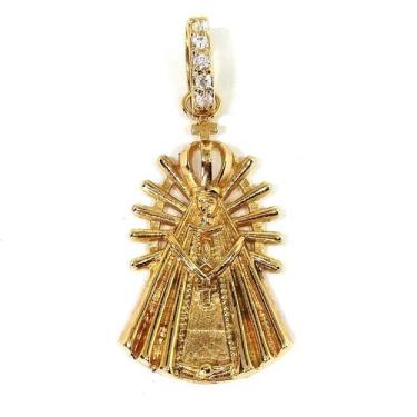 Imagem de Pingente de ouro 18k Nossa Senhora das Graças - Elegancy Joias