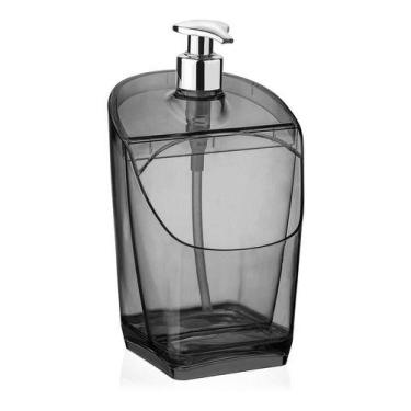 Imagem de Porta Detergente E Bucha Dispenser Uz Preto 2 Pçs